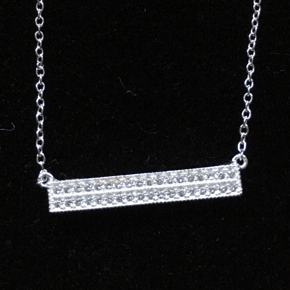 Rectangle Pendant Necklace
